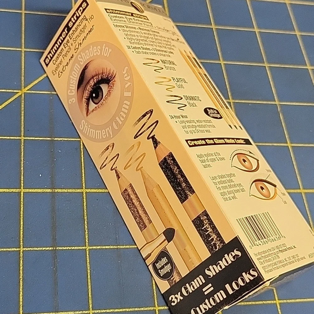 Physicians Formula Extreme Shimmery Glam Nude Eyeliner Pencil + Smudger Trio Set